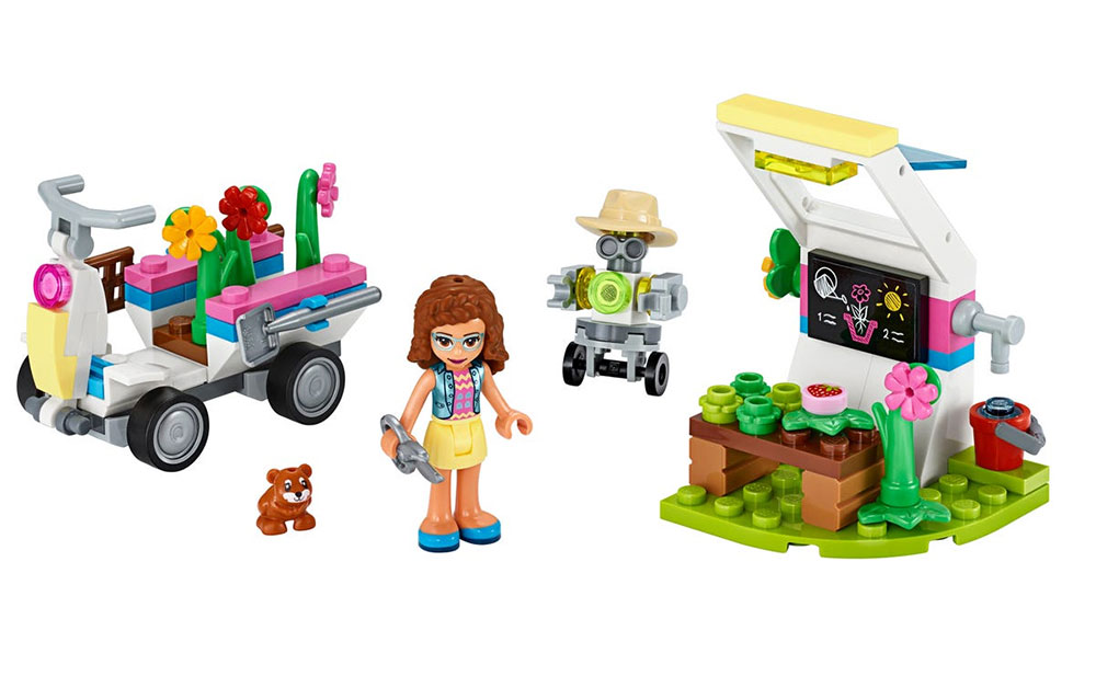 LEGO® FRIENDS Kocke Olivijina cvetna bašta 41425 - detalj