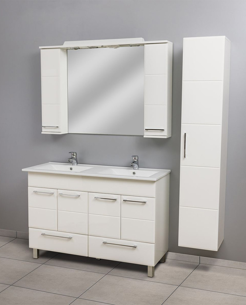 Roper ogledalo sa ormarićem i rasvetom Nada 120A3 - detalj