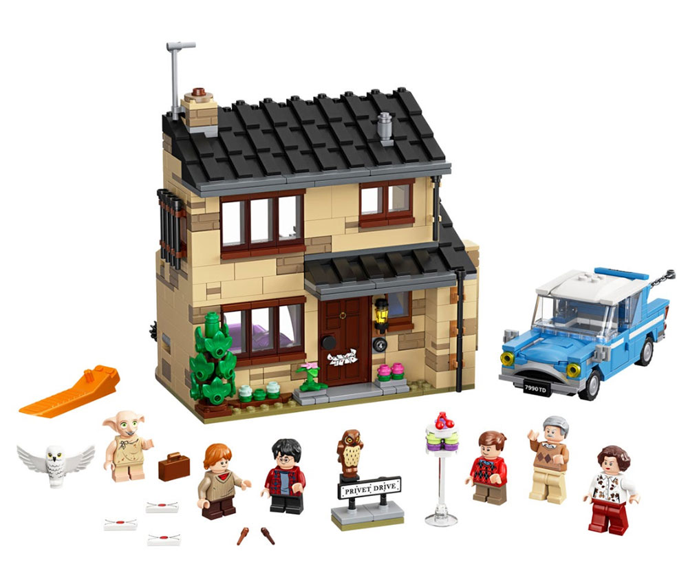 LEGO® Kocke Harry Potter - Šimširova ulica br.4 75968 - detalj
