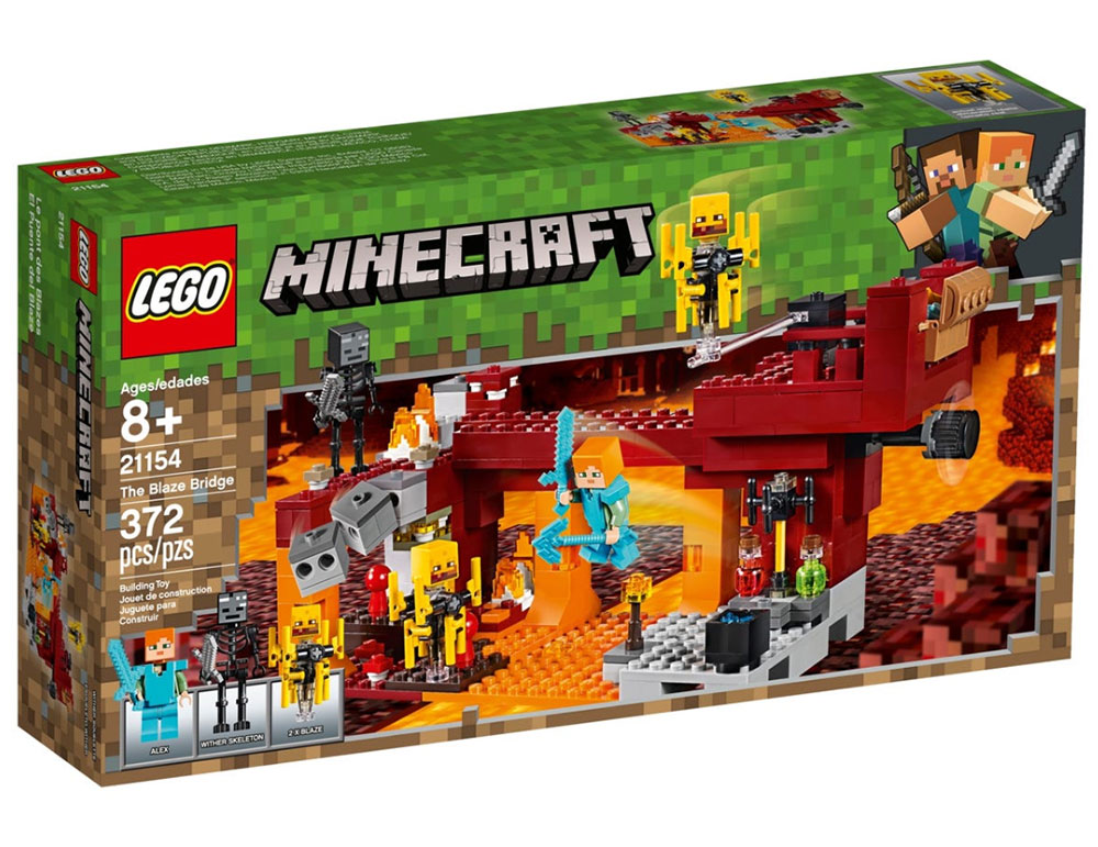 LEGO® Kocke Minecraft Plameni most 21154 - detalj