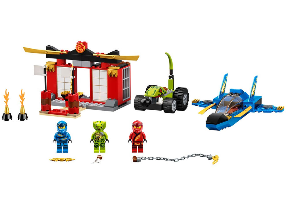 LEGO® Kocke NINJAGO - Borba olujnog borca 71703 - detalj
