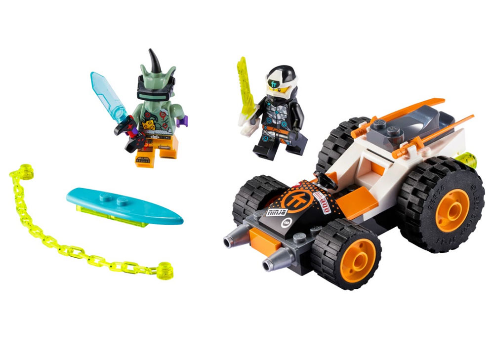 LEGO® Kocke NINJAGO - Kolov auto brzinac 71706 - detalj
