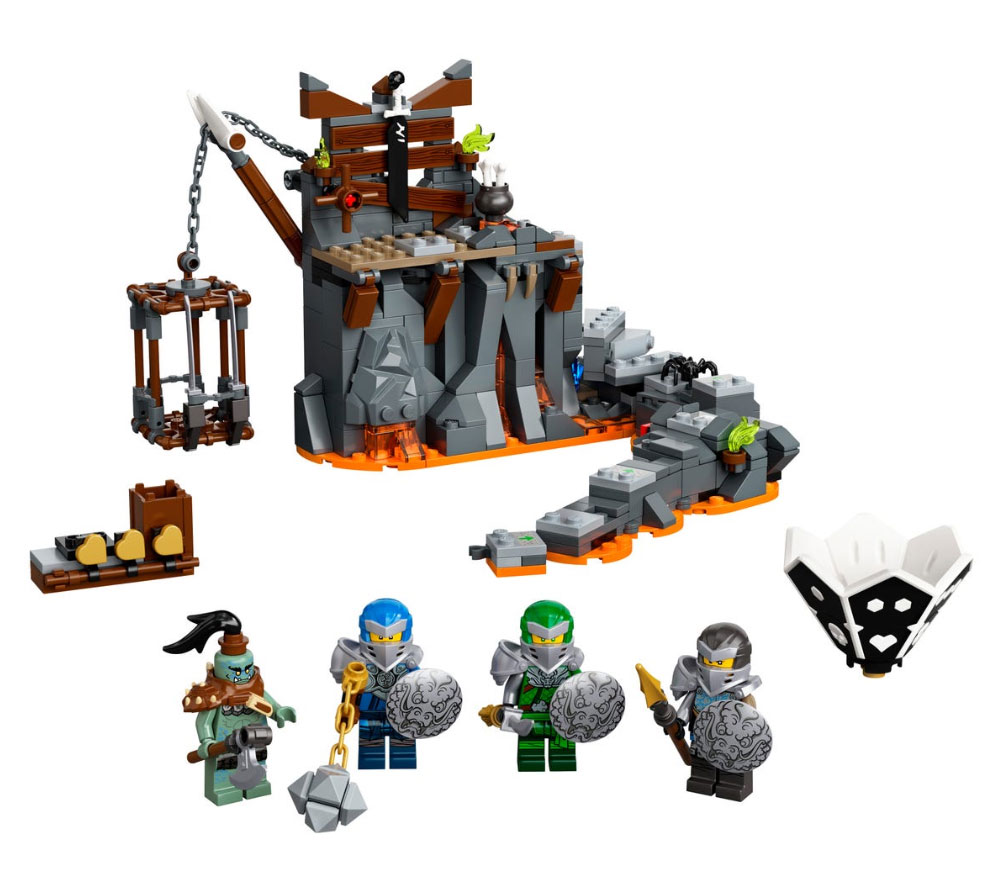 LEGO® Kocke NINJAGO Putovanje u Tamnicu lobanja 71717 - detalj