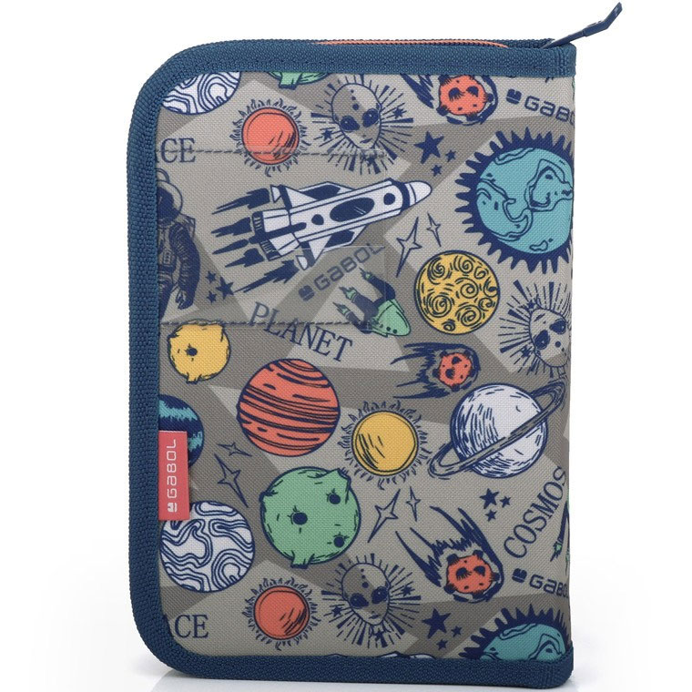 Četvorodelna pernica Gabol Planet 227142 - detalj