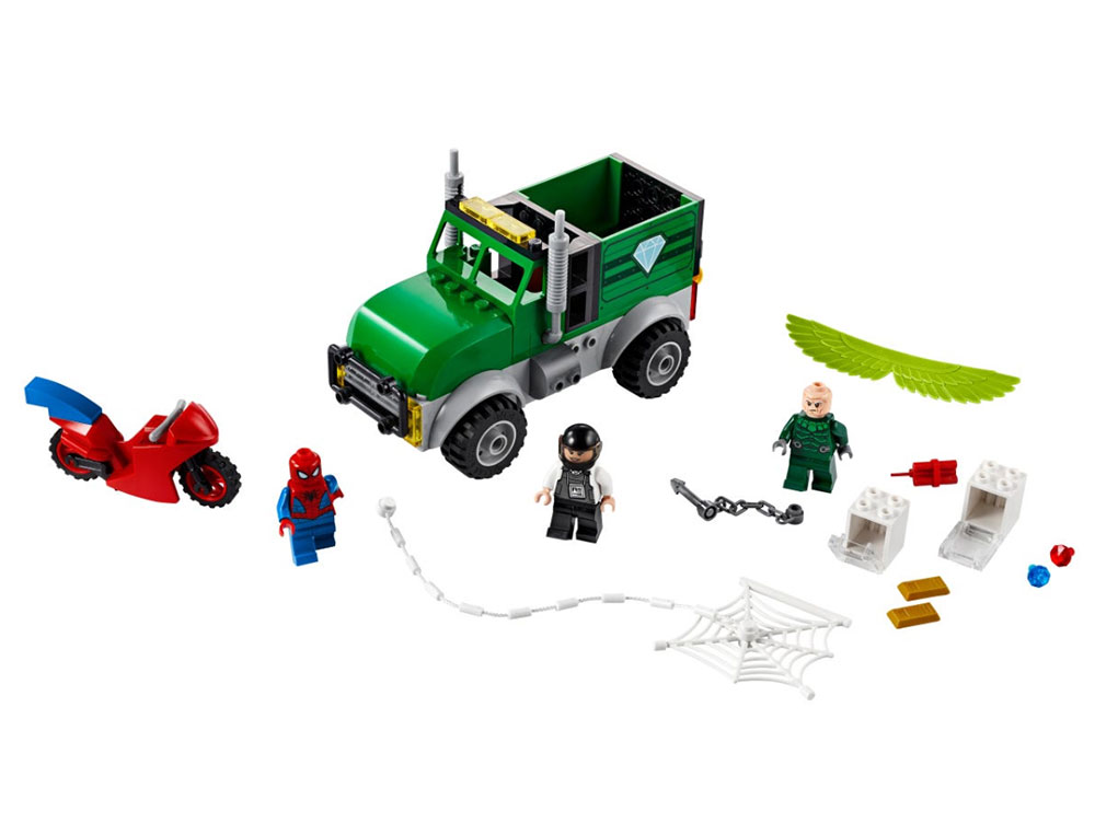 LEGO® Kocke Spajdermen protiv Vultura 76147 - detalj