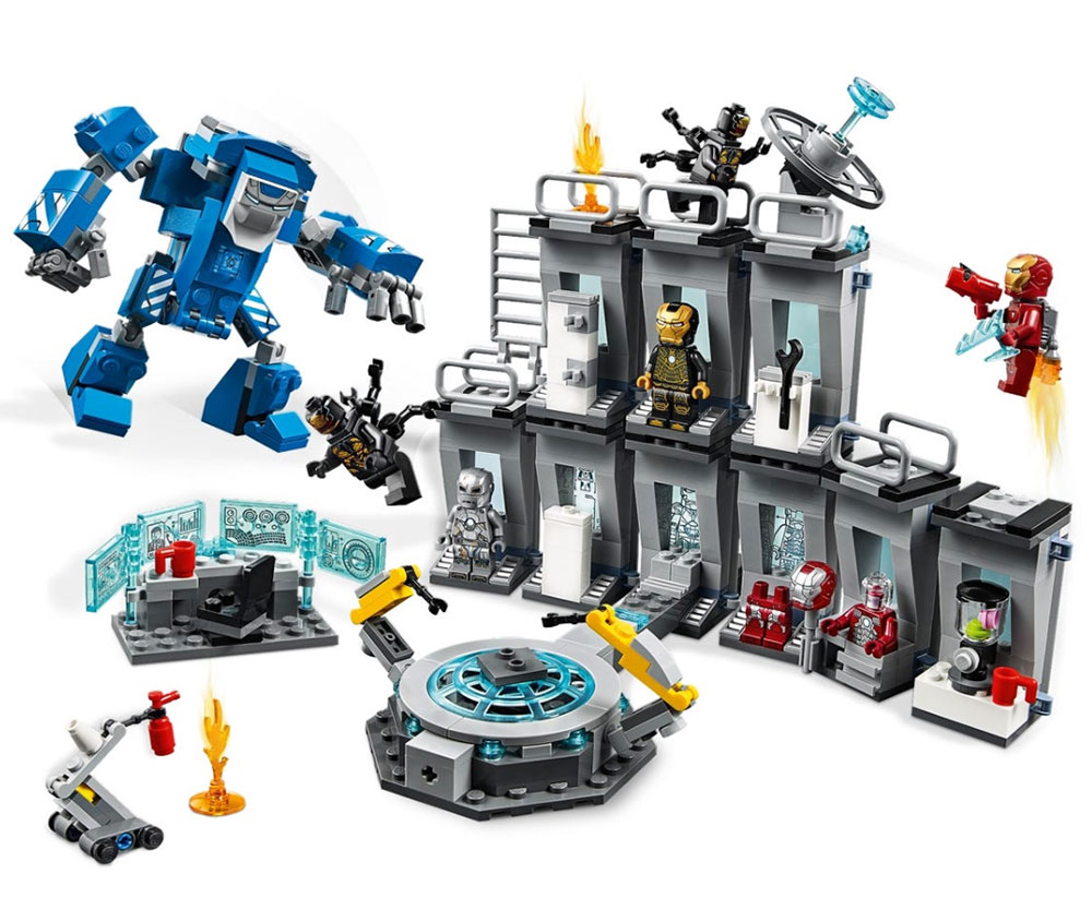 LEGO® Kocke Avengers - Ajronmenov hol oklopa 76125 - detalj