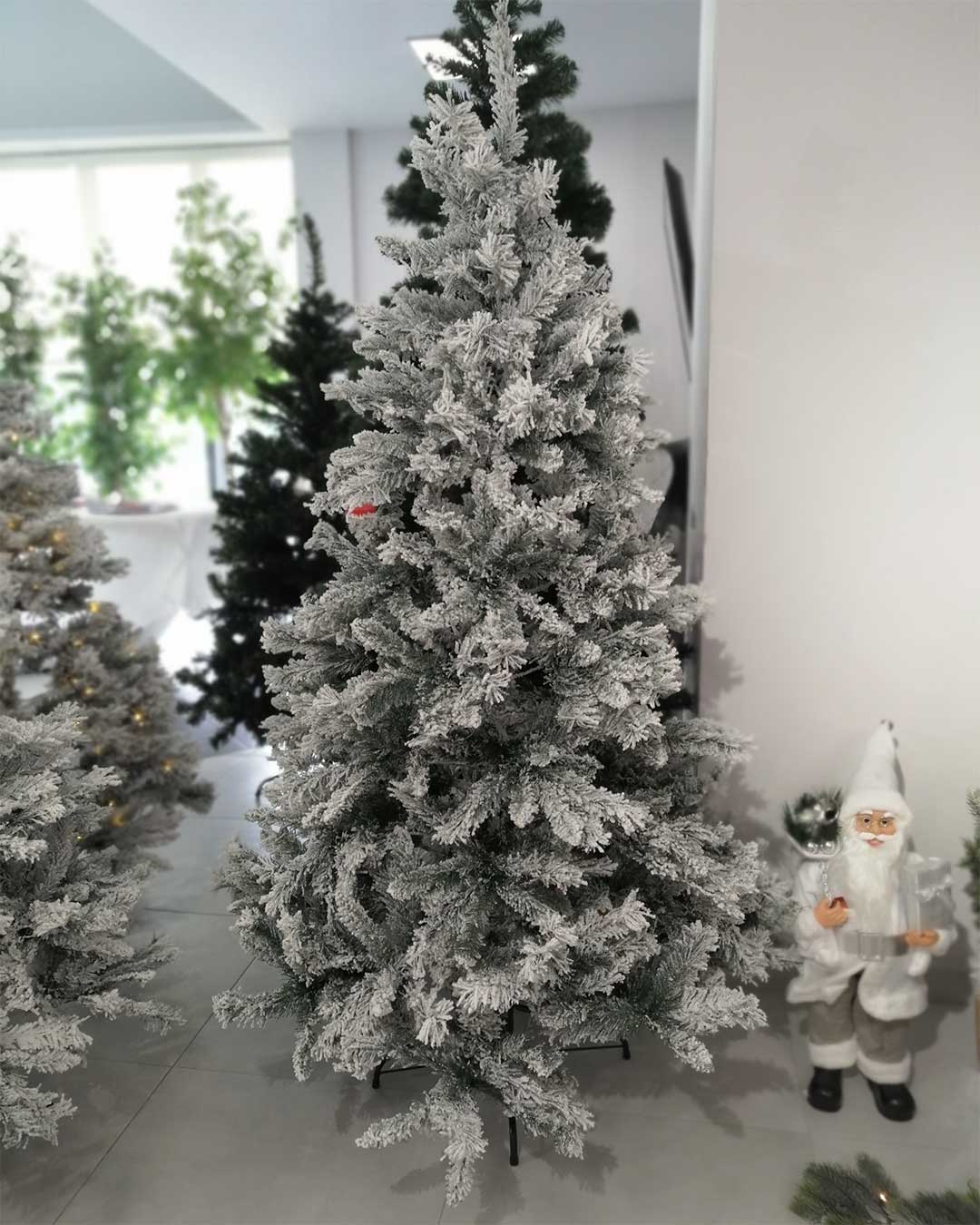 Bela Jelka Sa Sijalicama Norway 180 cm - detalj