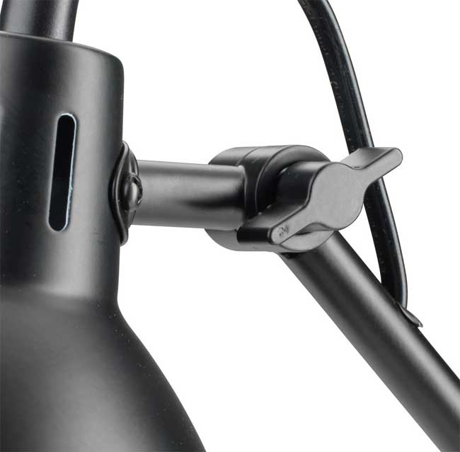 Podesiva zglobna stona lampa E14 220V - detalj