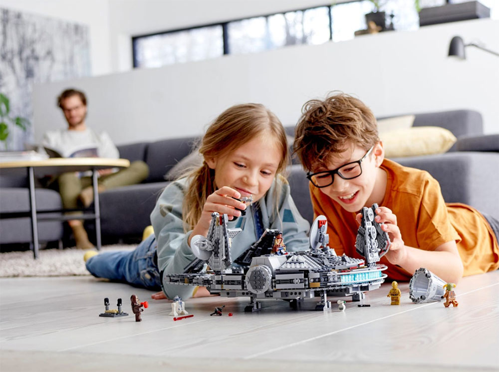 LEGO® Kocke STAR WARS™ - Milenijumski soko 75257 - detalj