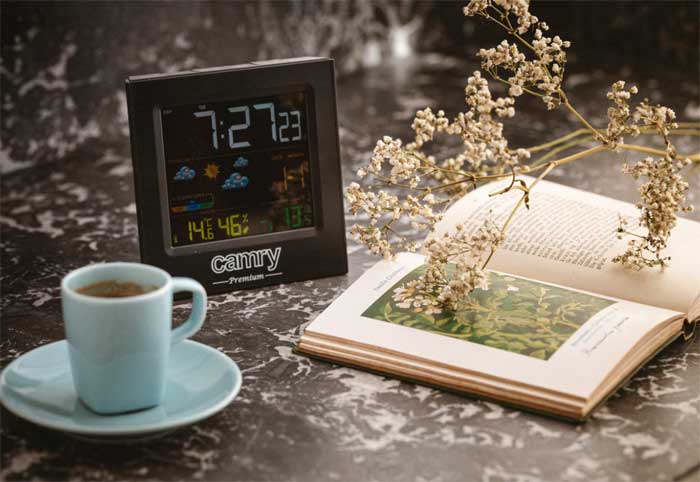 Kućna meteo stanica sa digitalnim časovnikom Camry CR1166 - detalj