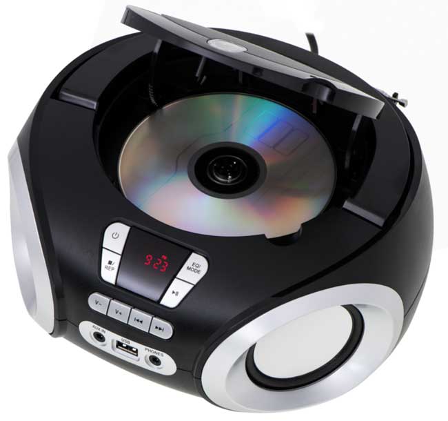 Boombox Adler AD1181 CD Mp3 FM AUX - detalj