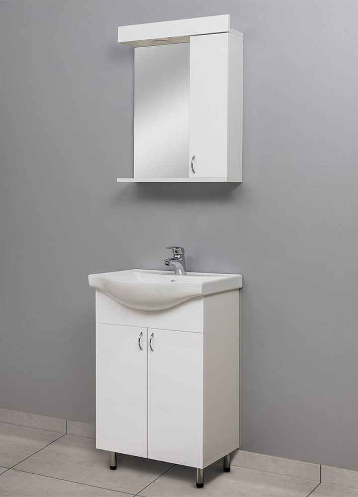 Roper ogledalo sa ormarićem i rasvetom Ekonomik 550A3 - detalj