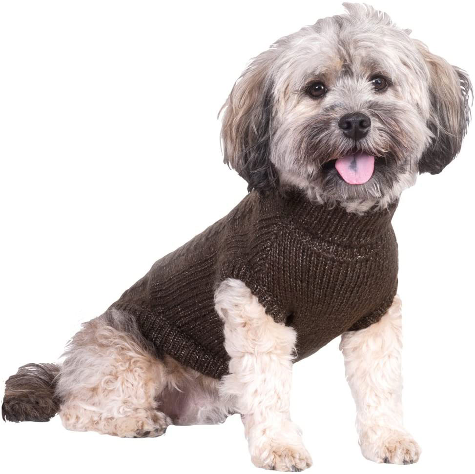 Trixie Pulover za psa Langley Brown 27cm 67643 - detalj