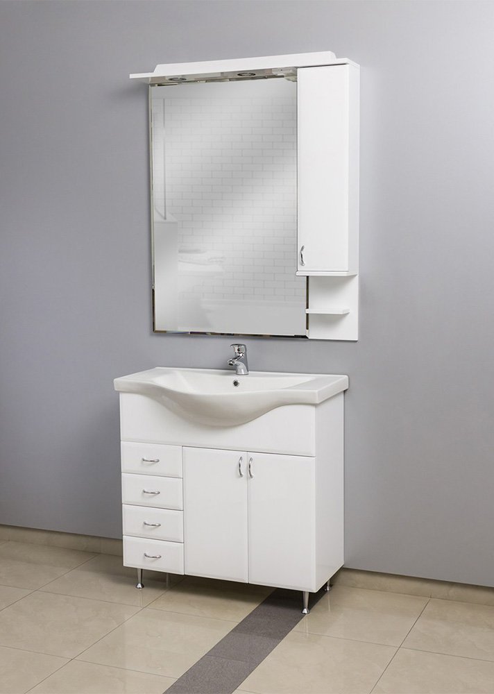 Roper ogledalo sa ormarićem i rasvetom Classic 900A1 - detalj