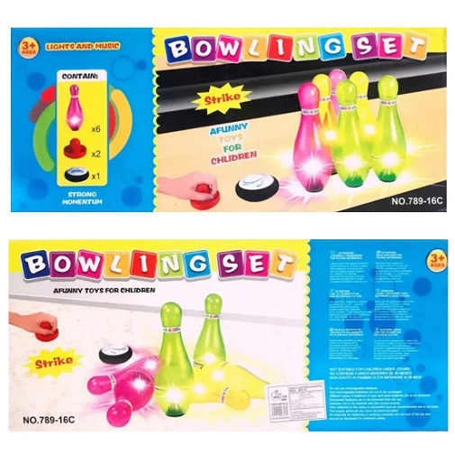 Svetleći set za kuglanje za decu 891007 - detalj