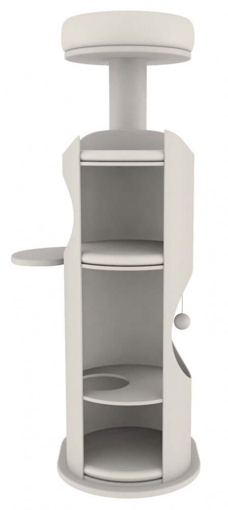 Trixie Penjalica za mačke sa kućicom Juana 134cm 44425 - detalj