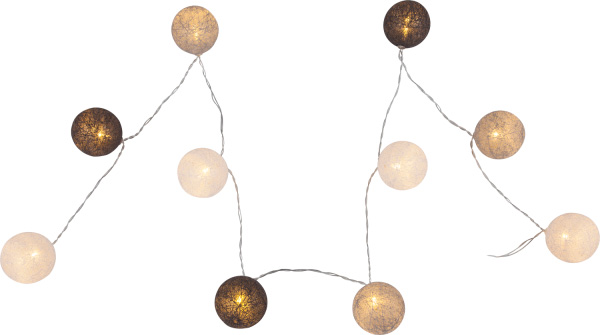 Dekortaivne lampice Venuto 29958-10 siva-krem - detalj