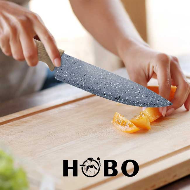 Set kuhinjskih noževa sa ljuštilicom Hobo KK006 - detalj