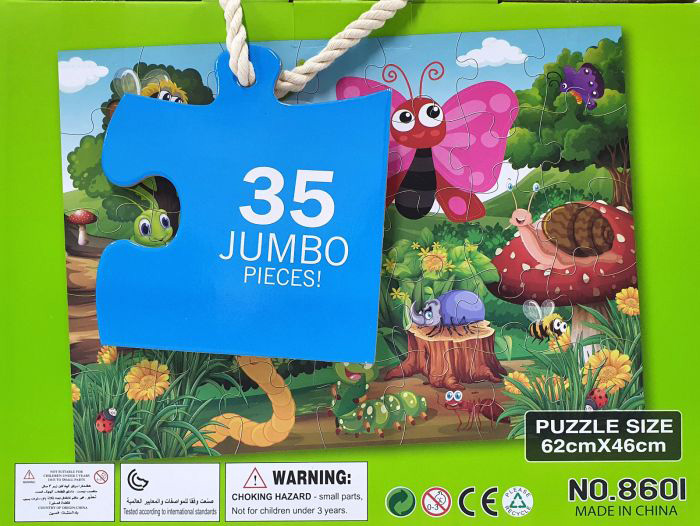 Slagalica INSEKTI NA ZABAVI 35 delova Jumbo 882019 - detalj