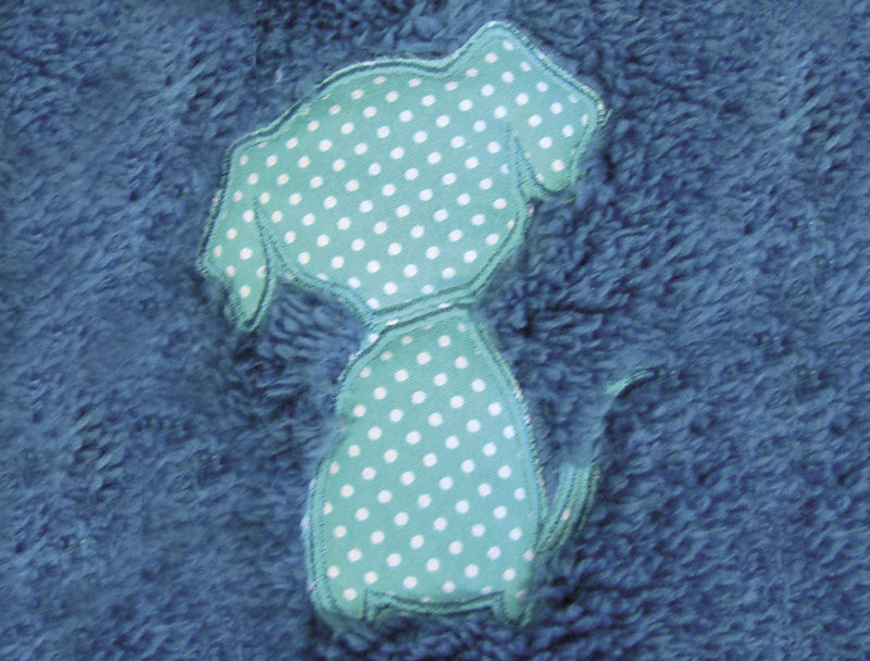 Nobby Džemper sa dva lica za psa Teddy Beige/Blue 29cm 66518 - detalj