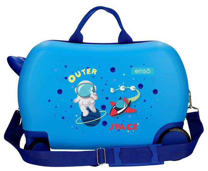 Dečji kofer za putovanje i vožnju 45cm Enso Outer space 95910 - detalj