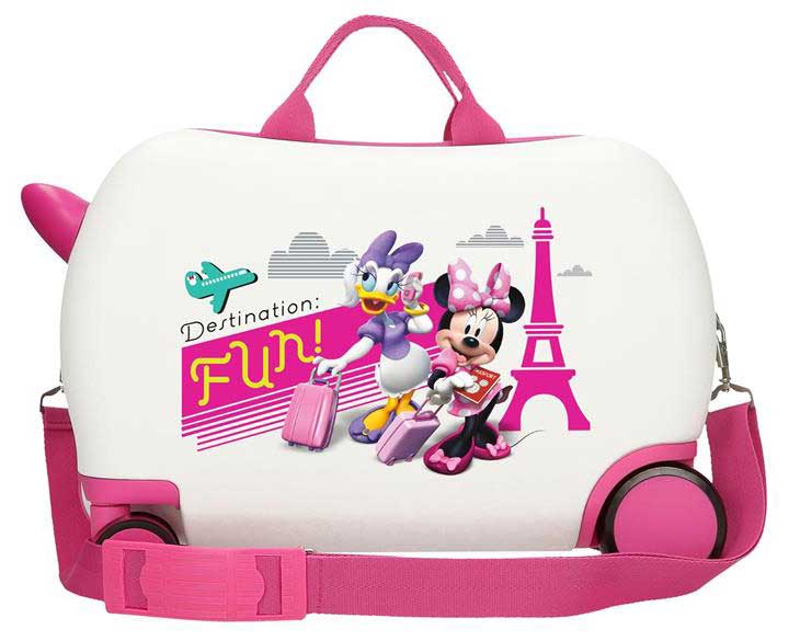 Dečiji kofer za put i vožnju Disney Minnie and Daisy 47510 - detalj