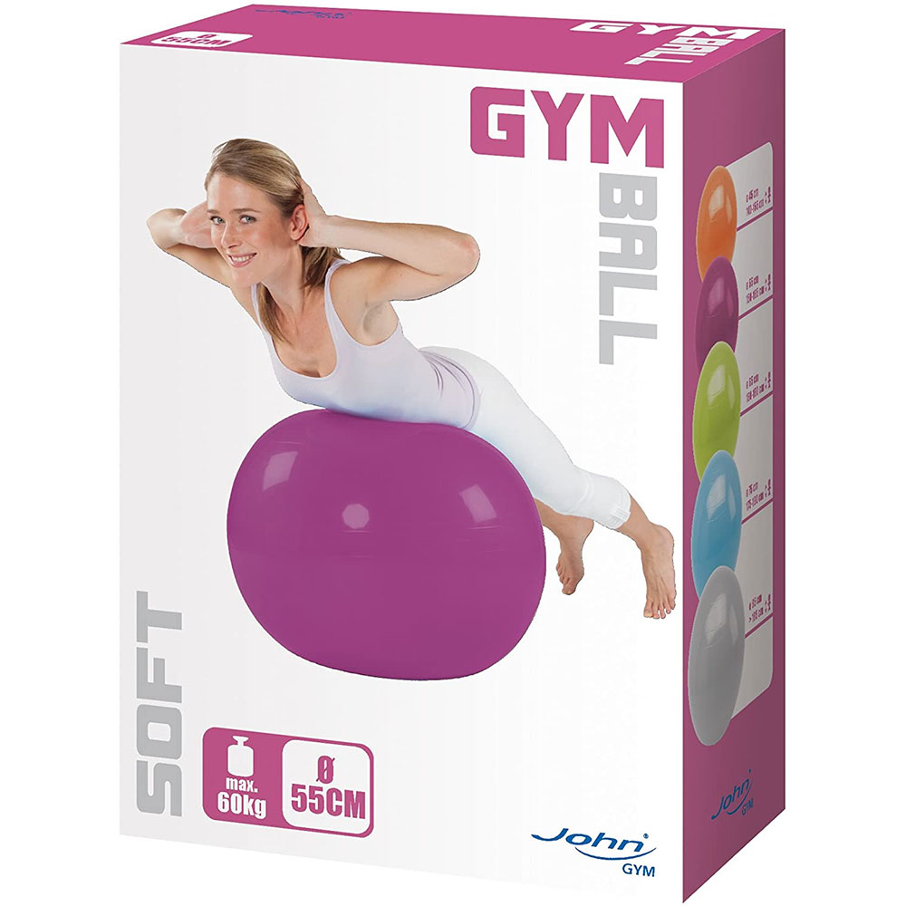 Lopta za pilates Jonh Gym 55 cm - detalj
