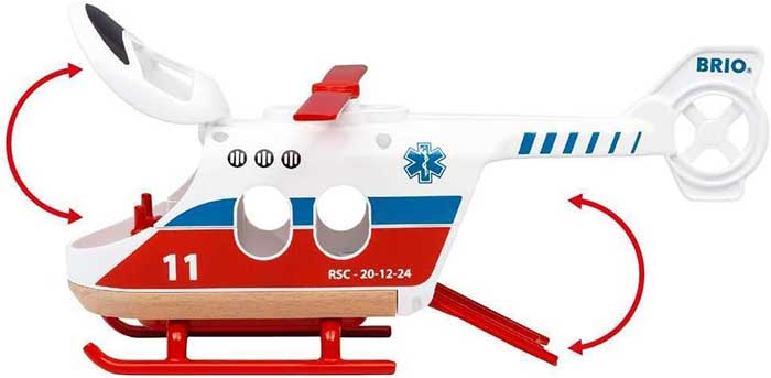 BRIO Igračka Spasilački helikopter 36022 - detalj
