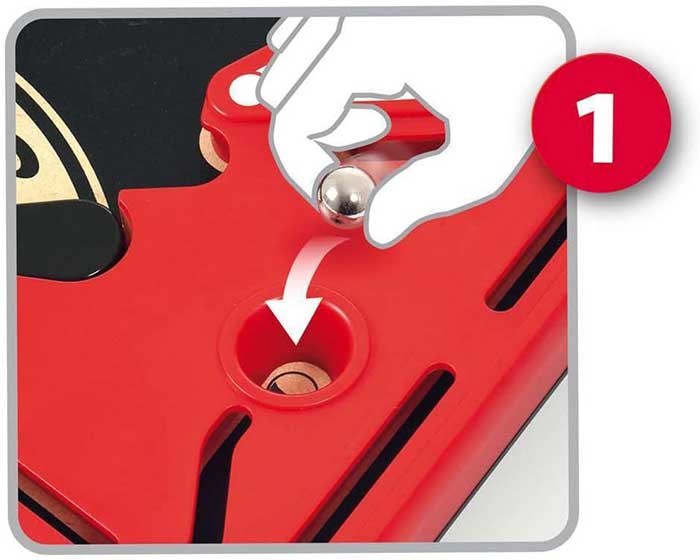 BRIO Igra spretnosti Fliper 52cm 34017 - detalj