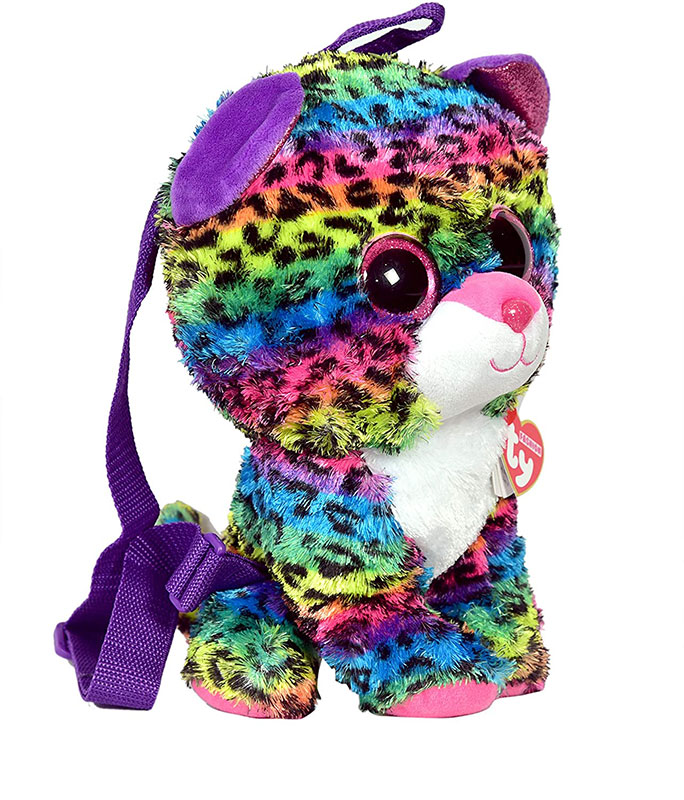TY Beanie Boos Ranac za vrtić Leopard Dotty 95004 - detalj