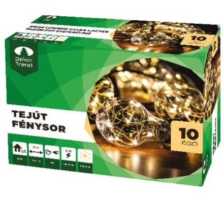 Nadogradivi Dekorativni Niz LED Sijalica 10 LED KDK 402 - detalj