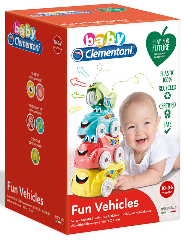 Clementoni Baby - Toranj od vozila 17111 - detalj