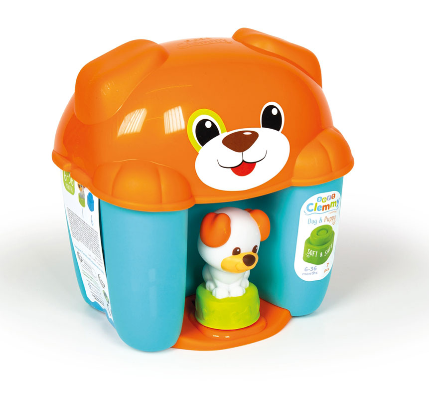 Clementoni Clemmy Gumene kocke u kantici Kuca 17294 - detalj