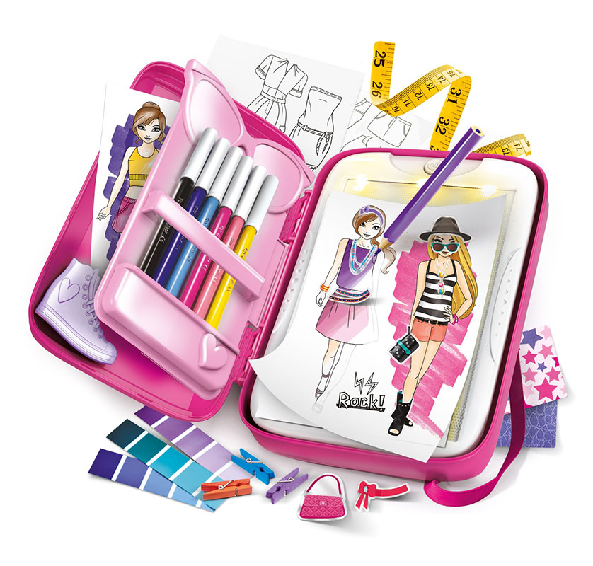 Crazy Chic Kreativni set Modni dizajner Clementoni 15138 - detalj