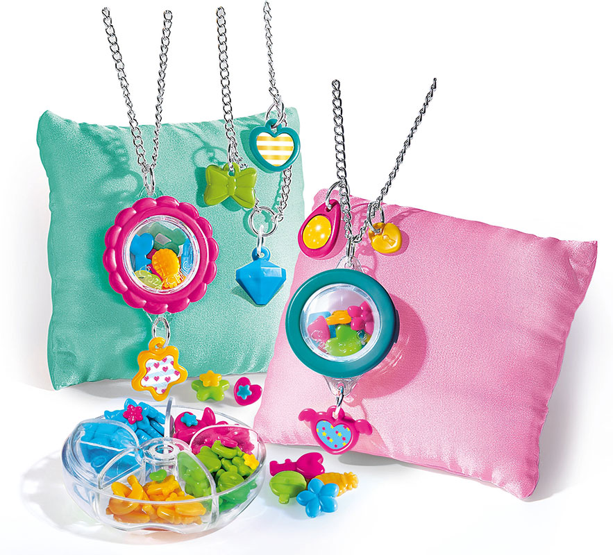 Crazy Chic Kreativni set Dizajniraj ogrlice želja Clementoni 18505 - detalj