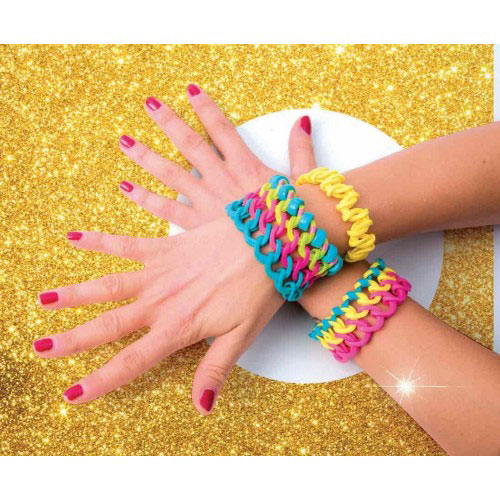 Crazy Chic Kreativni set Napravi WOW narukvice Clementoni 18506 - detalj