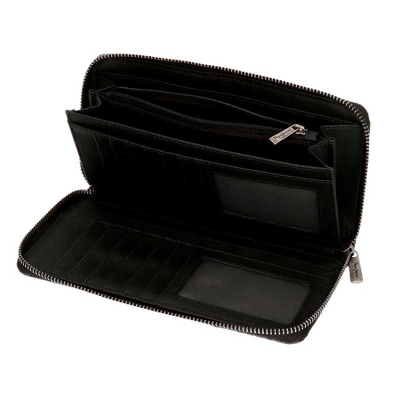 Pepe Jeans Ženski novčanik Bethany black 77385 - detalj