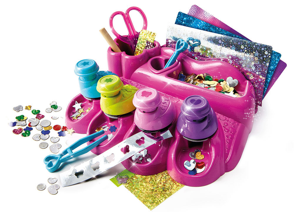 Clementoni Crea Idea Laboratorija šljokica i konfeta 15279 - detalj