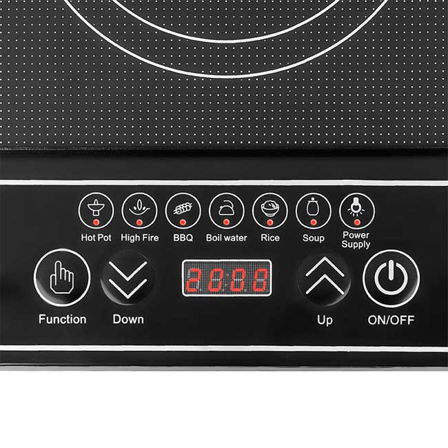 Indukcioni rešo Aurora AU4476 2kW - detalj