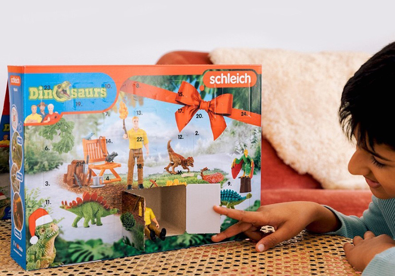 Schleich® figure Dinosaurusi Božićni kalendar 98644 - detalj