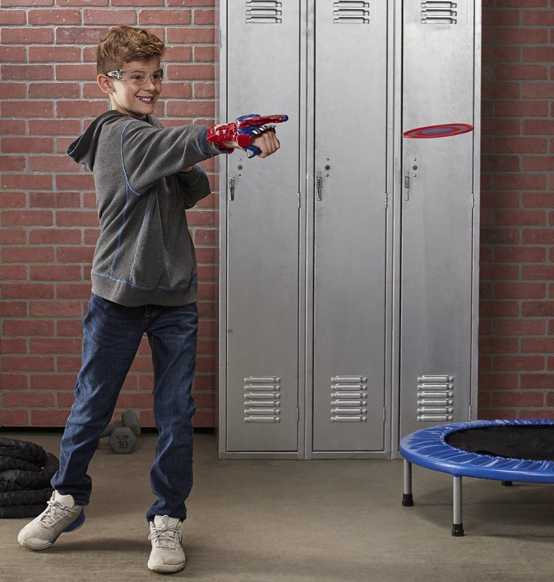 NERF Disk blaster rukavica AVENGERS E7375 - detalj