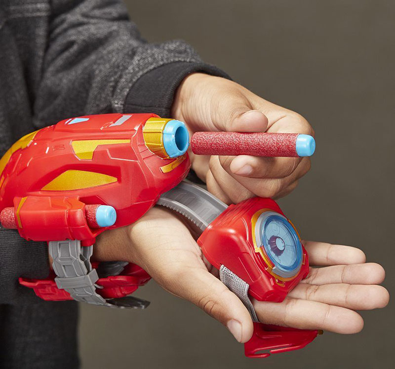NERF Iron Man AVENGERS Blaster rukavica E7376 - detalj
