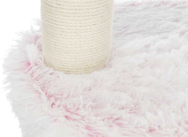 Grebalica sa kućicom i krevetom za mačke 73cm Harvey pink Trixie 44539 - detalj