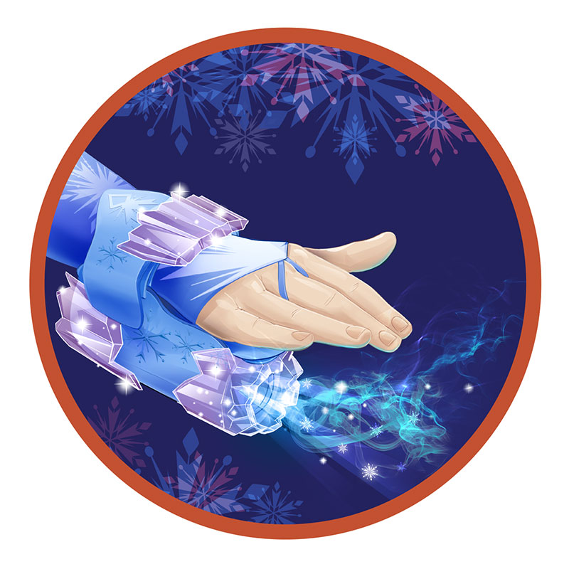 Igračke za decu DISNEY FROZEN II Ledena pahuljica rukavica GP67000 - detalj