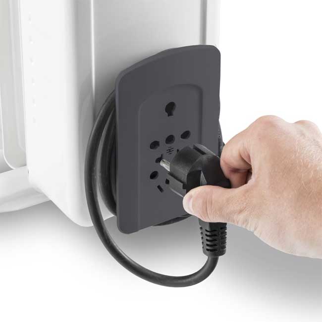 Uljani radijator sa 9 rebara Trotec TRH 22 E - detalj