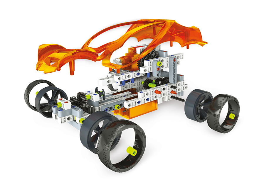 CLEMENTONI Science and Play MECHANICS Mehanika ELEKTRIČNI MOTOR CL75025 - detalj