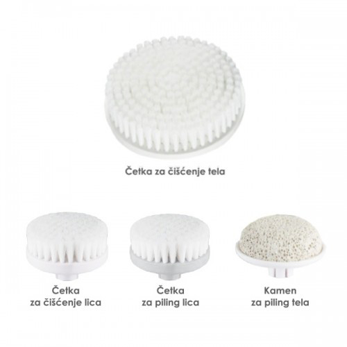 Rezervne četke za Medisana Spa Sonic aparat za čišćenje lica i tela - detalj