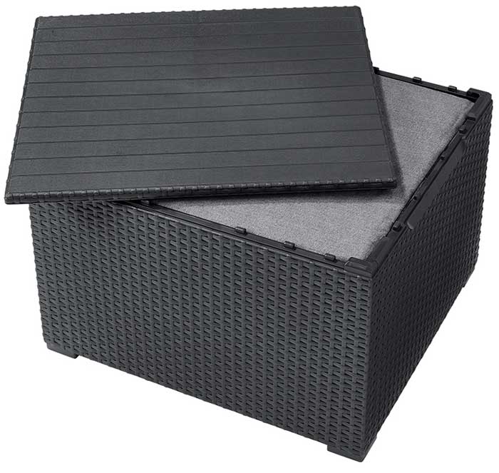 Baštenska garnitura Elodie Graphite Box 254094 - detalj