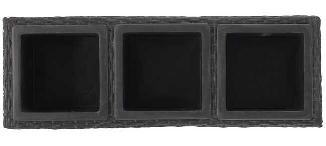 Saksija Trio 3 u 1 Siva - detalj