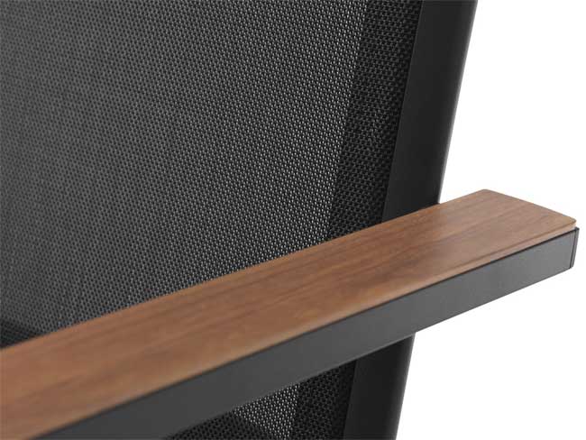 Podesiva baštenska stolica Briddo - detalj